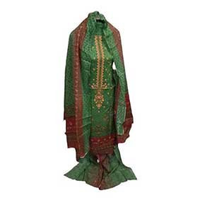 Indian Cotton Unstitched Dress Set