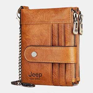 RA70N JEEP Genuine Leather Wallet